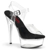 EXCITE 6" CLEAR HEELS