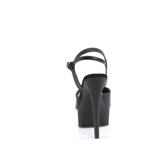 6" PLATFORM ANKE STRAP HEEL
