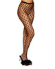FENCE NET PANTYHOSE WITH RHINESTONE