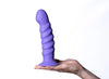 KENDALL Silicone Dong Swirled Satin