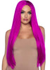 33"LONG STRAIGHT CENTER PART WIG