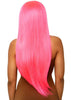33"LONG STRAIGHT CENTER PART WIG