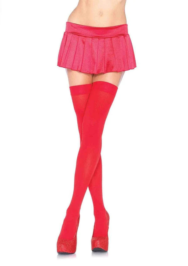 Opaque Nylon Thighs