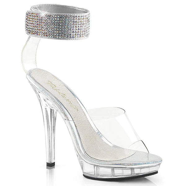 Sandal -Ankle Band with Rhinestones