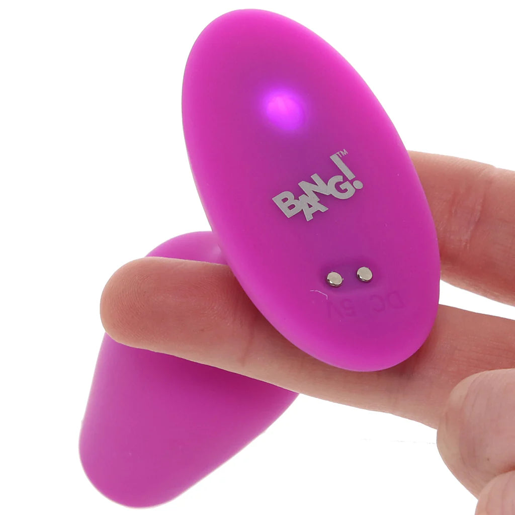 BANG! VIBRATING SILICONE BUTT PLUG