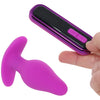 VIBRATING SILICONE BUTT PLUG