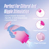 Tulip Trance Silicone Personal Massager with Suction & Tongue