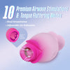 Tulip Trance Silicone Personal Massager with Suction & Tongue