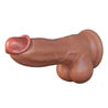 Dr. Brody 8.75” Vibrating & Thrusting Realistic Silicone G-Spot Dildo With Remote Control