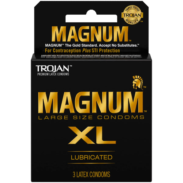 Trojan Magnum XL 3 Pack