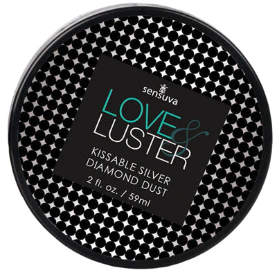 Love & Luster kissable silver diamond dust