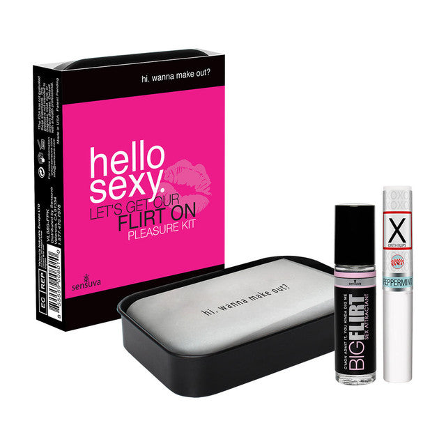 Hello Sexy lets Get Our Flirt On pleasure kit