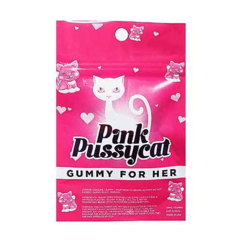 Pink Pussy Cat Gummy For Her