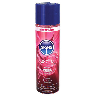 SKINS - EXCITE TINGLING SENSATION WATER BASED LUBRICANT