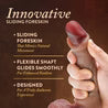 DaVinci 8" Realistic Dildo With Sliding Foreskin & Squeezable Balls
