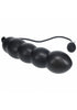 Beaded Inflatable Silicone Anal Plug