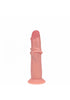 RealRock 6” Dual-Layer Silicone Realistic Dildo – Flesh