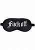 Ouch! - F*ck Off - Printed Mask - Satin - Black