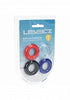 LEVELZ Multi-Color C*ck Ring Set – 4 Pack