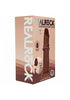 RealRock 8” Dual-Layer Silicone Realistic Dildo – Brown