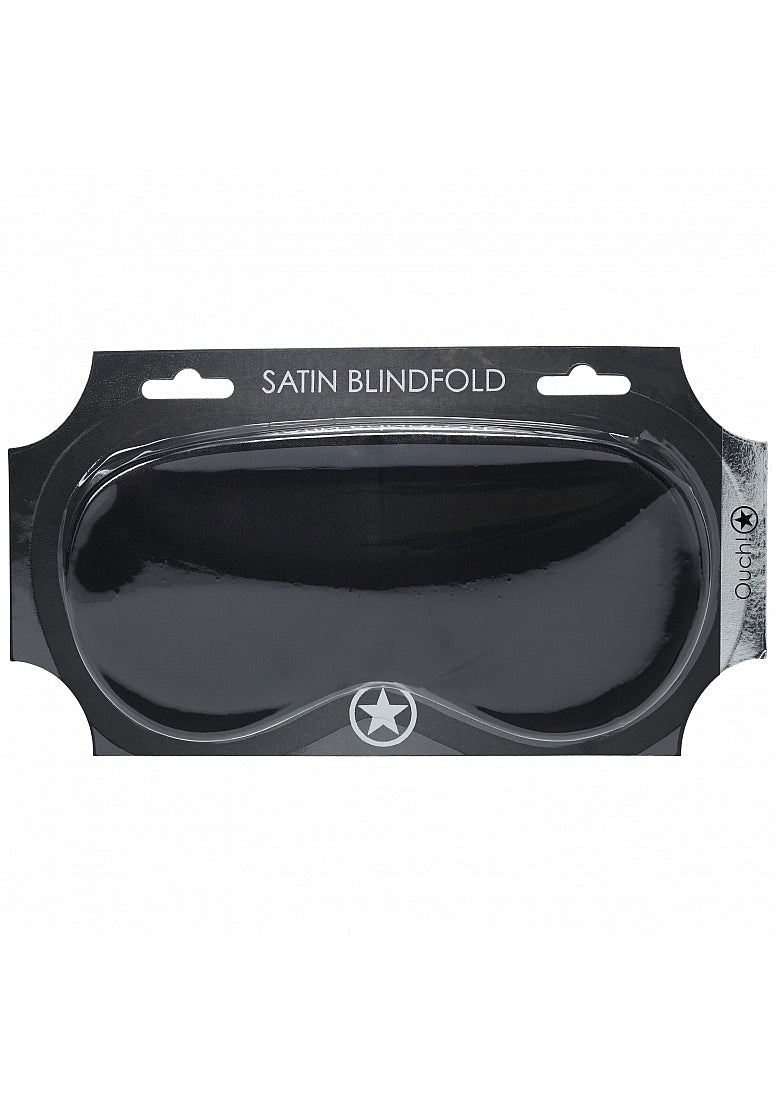 Luxury Satin Eye Mask – Black