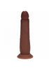 RealRock 8” Dual-Layer Silicone Realistic Dildo – Brown