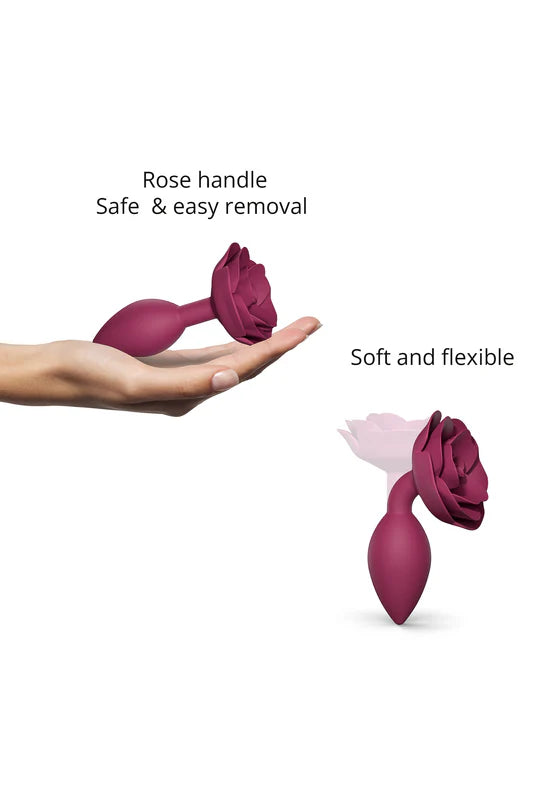 OPEN ROSES SILICONE BUTT PLUG