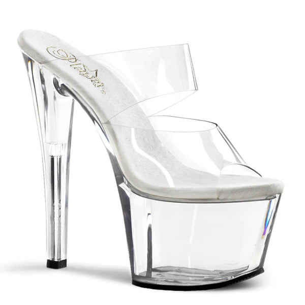 Platform Slide w/ Chrome Sandal