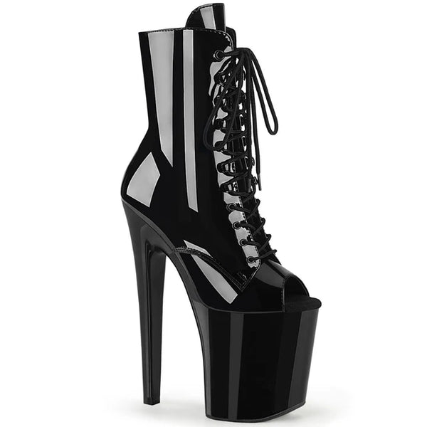 Ankle Boot Toe Lace-Up