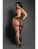 Killin' It Asymmetrical Footless Bodystocking