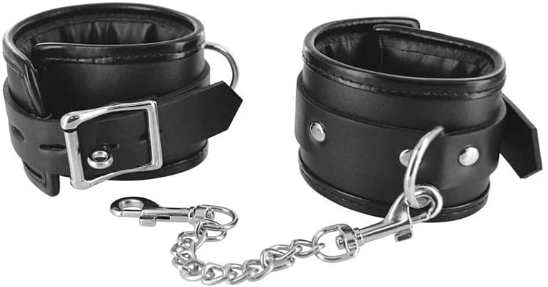 Strict Locked Padded Wrist Cuffs