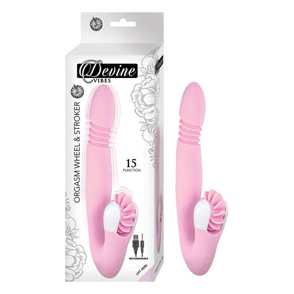 Devine Vibes Orgasm Wheel & Stroker Pink