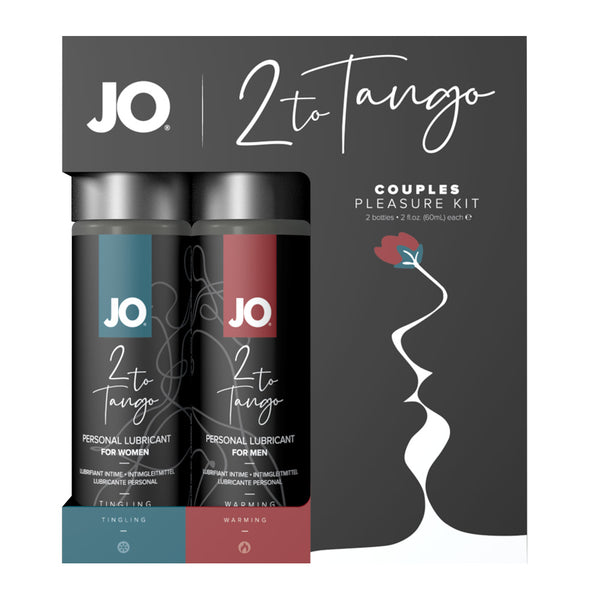 Jo 2 To Tango Warming and Tingling Couples Pleasure Kit