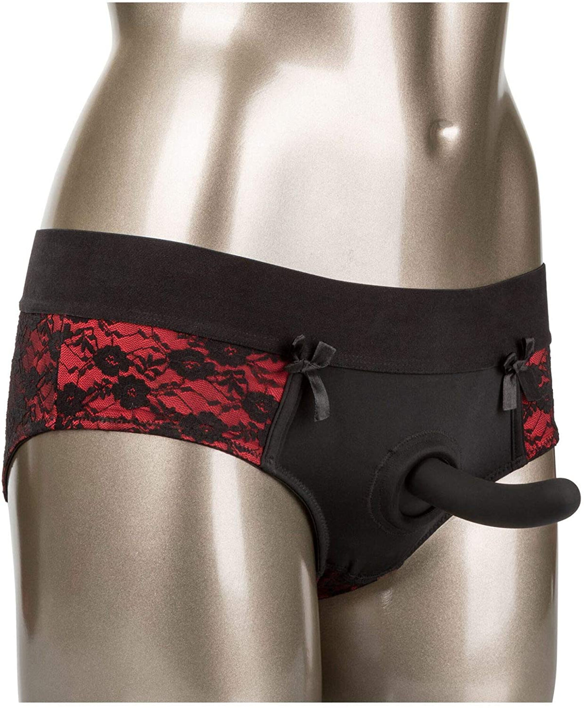 SCANDAL Crotchless Pegging Panty Set