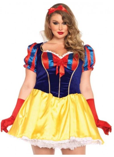 PLUS SIZE POISON APPLE PRINCESS COSTUME