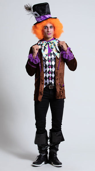 MEN'S HATTER MADNESS COSTUME