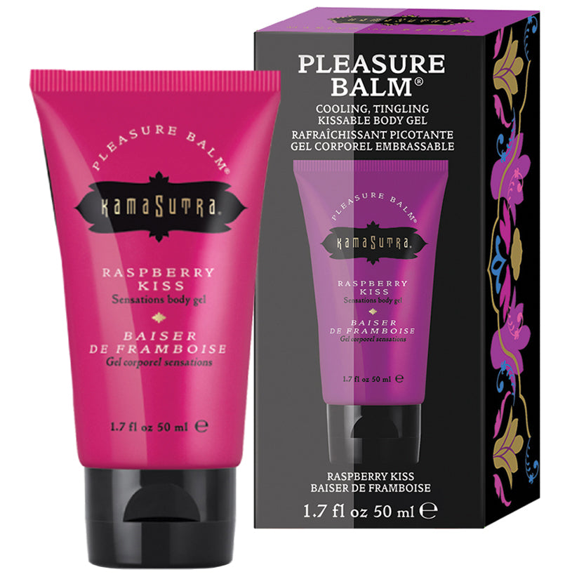 Kama Sutra Pleasure Balm Sensations-Raspberry Kiss