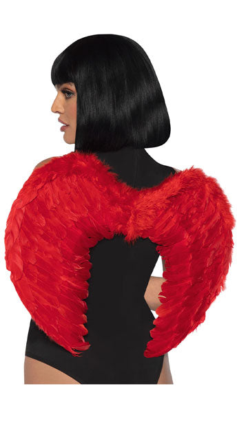 RED FEATHER WINGS