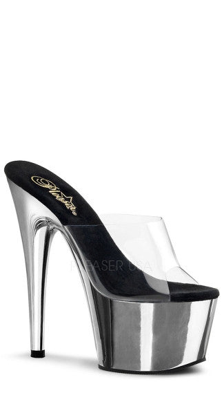 7 INCH SLIDE ON STILETTO SHOE