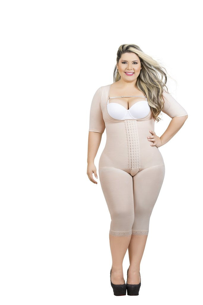 HIGH COMPRESSION Girdle Post quirurgico- postpartum with Sleeves