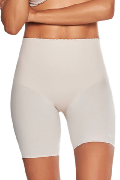 MID-THIGH INVISIBLE CONTROL SUPPORT SHORT COLOR BEIGE