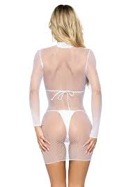 Anything But Basic Fishnet Dress