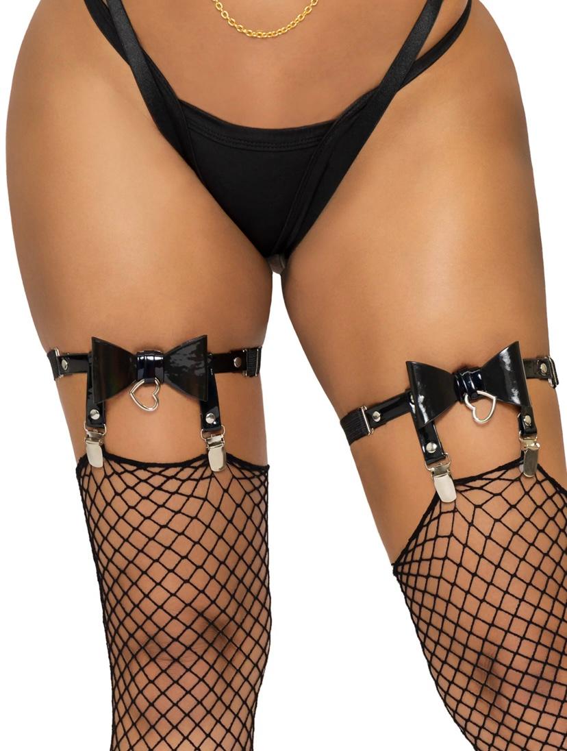 Street Chic Thigh High Bow Garter